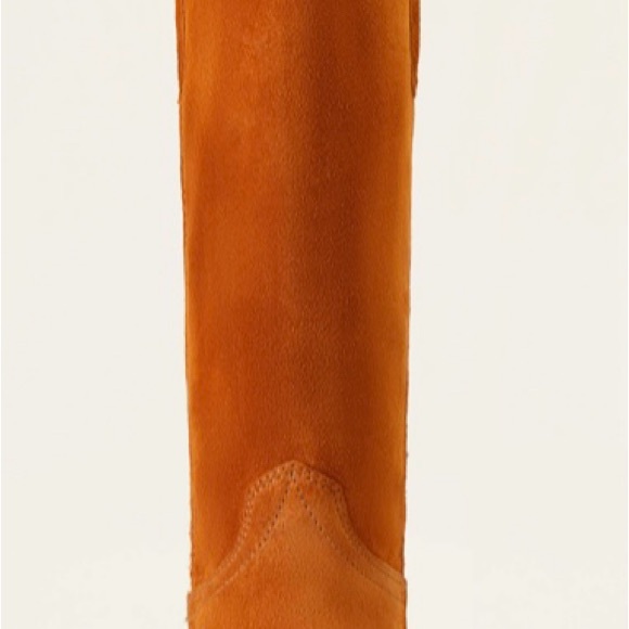 NWT Ariat Suede Memphis Western Cowboy Boot - Picture 3 of 7